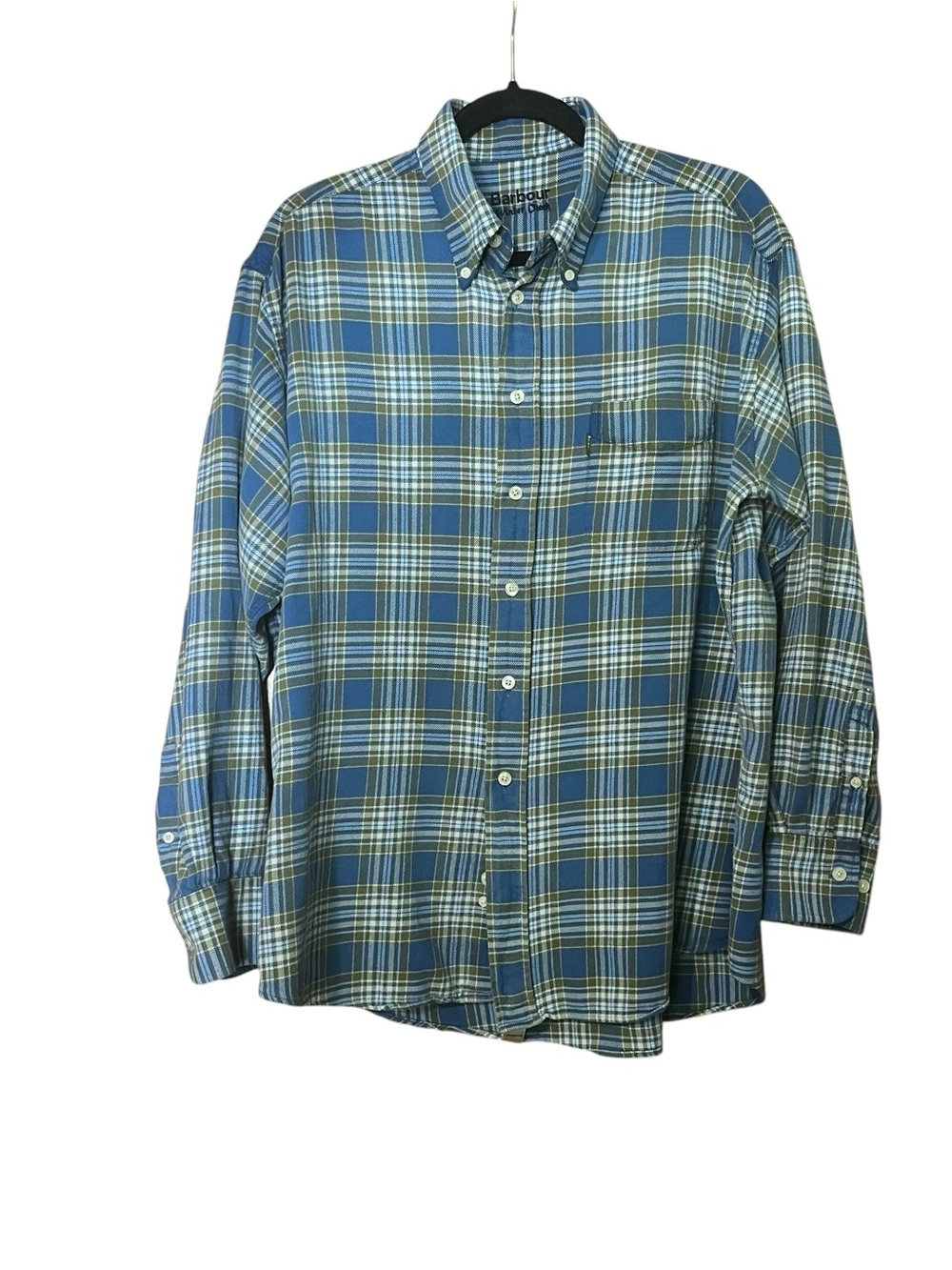 Barbour Winter Check Plaid Button-Down Shirt